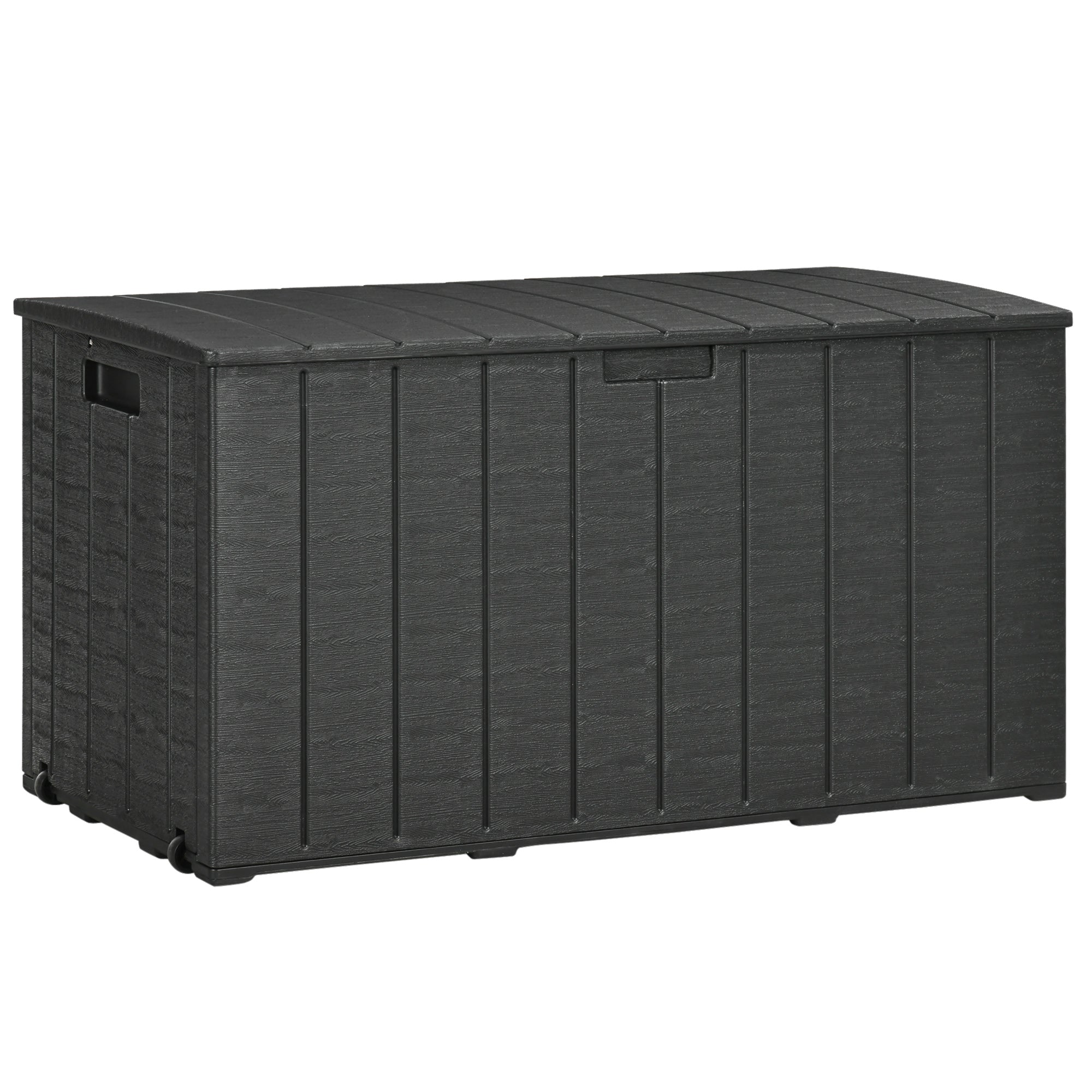 336 Litre Garden Storage Box, Water-resistant Heavy Duty Double