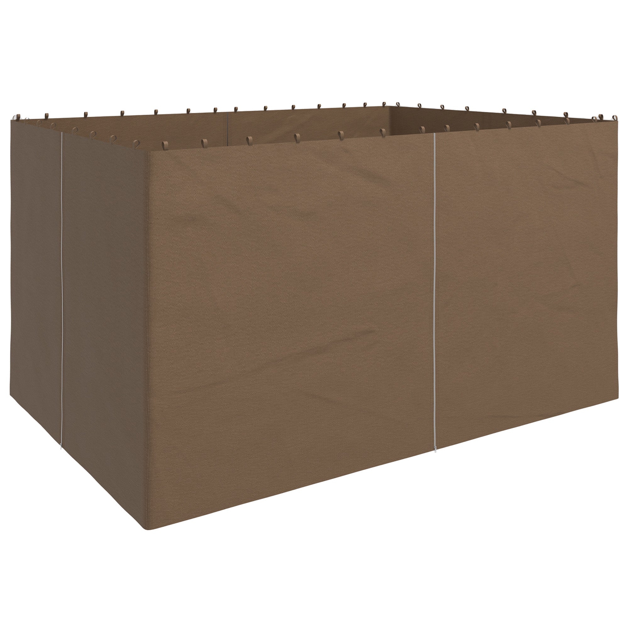 Outsunny 10' x 13' Universal Gazebo Sidewall Set (4 Panels) with