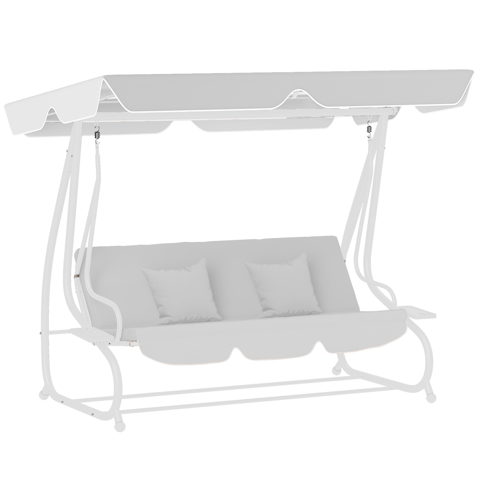 Garden Swing Canopy Replacement Seater, Waterproof Garden Swing
