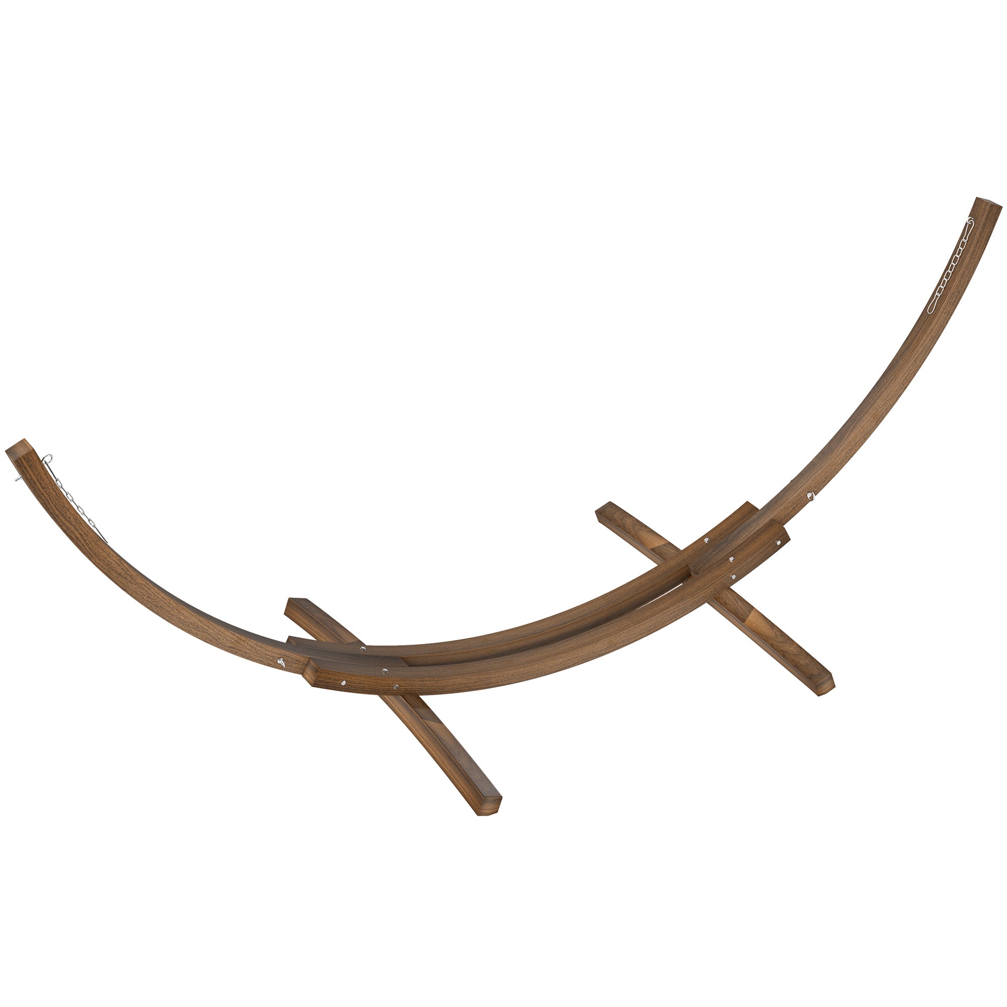 3(m) Wooden Hammock Stand, Person Hammock Frame with Chain and