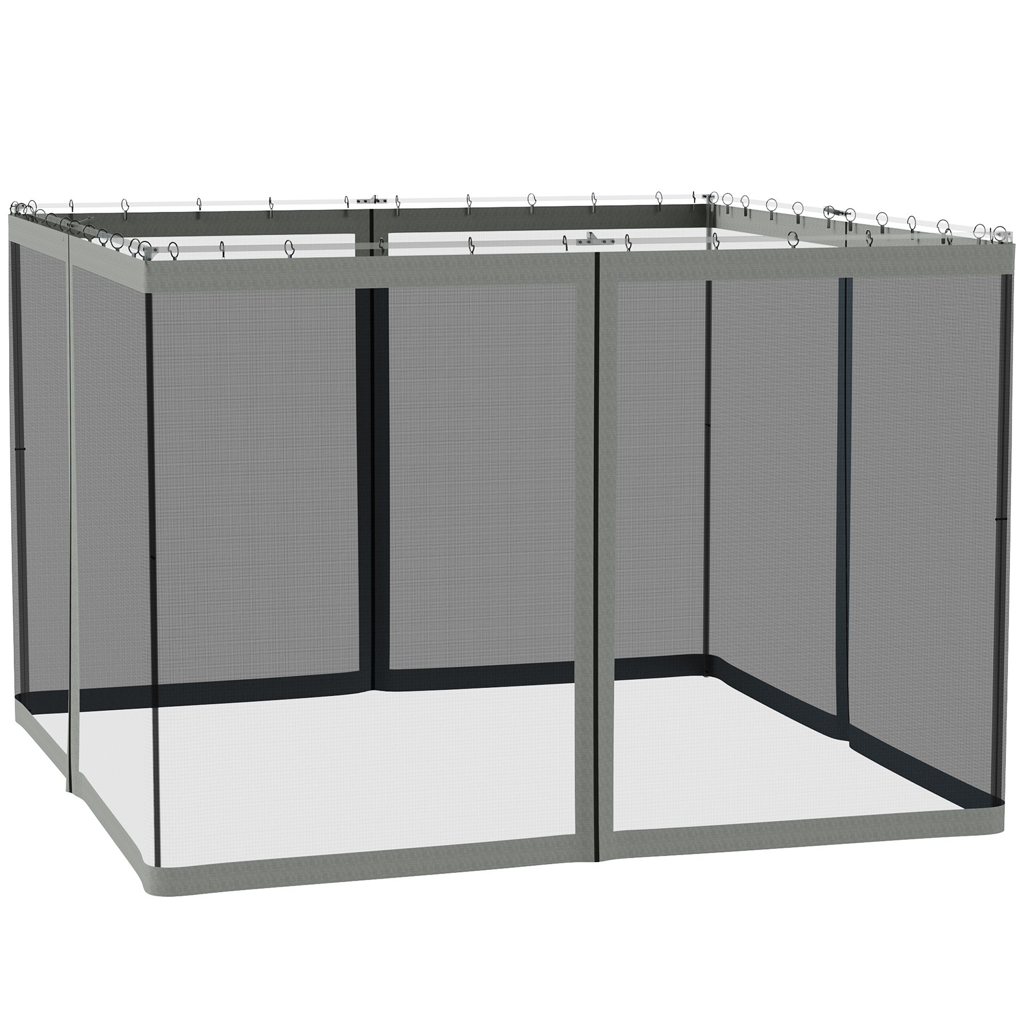 EXCURSIONS 7'x7' Heavy Duty L-Screen Net - 54PLY Professional Grade Baseball Practice Netting 1 thumbnail image