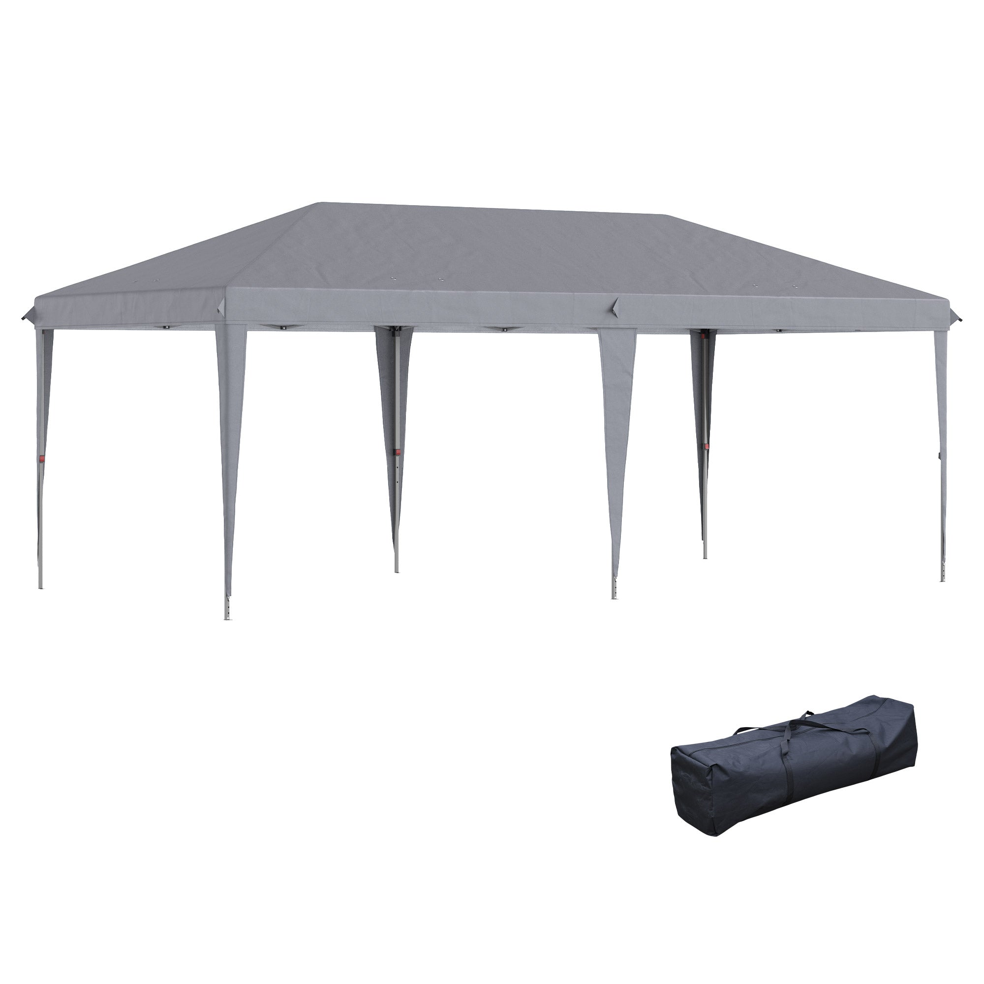 pop up tent awnings Outsunny Heavy Duty Pop-Up Canopy Tent