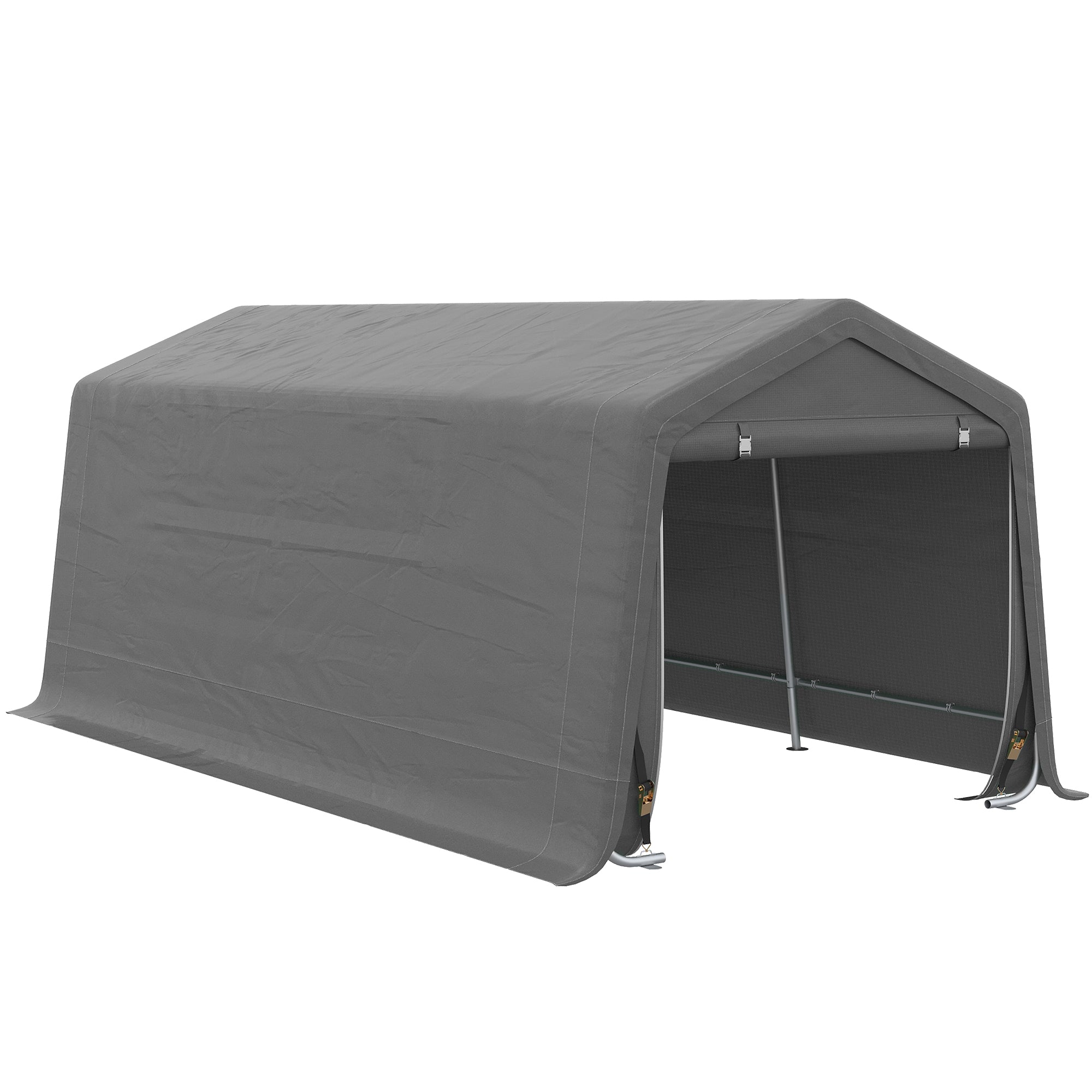 Outsunny 10' x 20' Portable Carport, Heavy-Duty Storage Tent, Anti