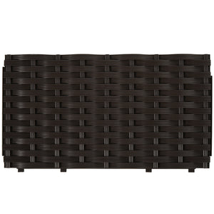 Outsunny 1 Piece Raised Garden Bed with Legs, Self-Watering Planter Box Raised Bed to Grow Flowers, Herbs & Vegetables, Brown