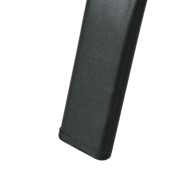 5 Pieces Garden Dining Set, Outdoor Square Dining Table and 4 Cushioned Armchairs, Tempered Glass Top Table w/ Umbrella Hole, Texteline Seats, Beige