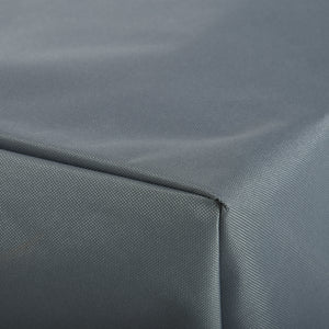 Patio Furniture Covers Waterproof for 3 Seater Sofa Bistro Set, 600D Heavy Duty Oxford Outdoor Patio Cover, UV-Resistant Sectional Couch Cover, 75" x 28.3" x 29.9", Grey