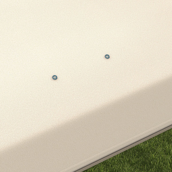 210D Oxford 10' x 10' Pop Up Canopy Tent with Netting, Instant Screen Room House, Tents for Parties, Height Adjustable, with Carry Bag, for Outdoor, Garden, Patio