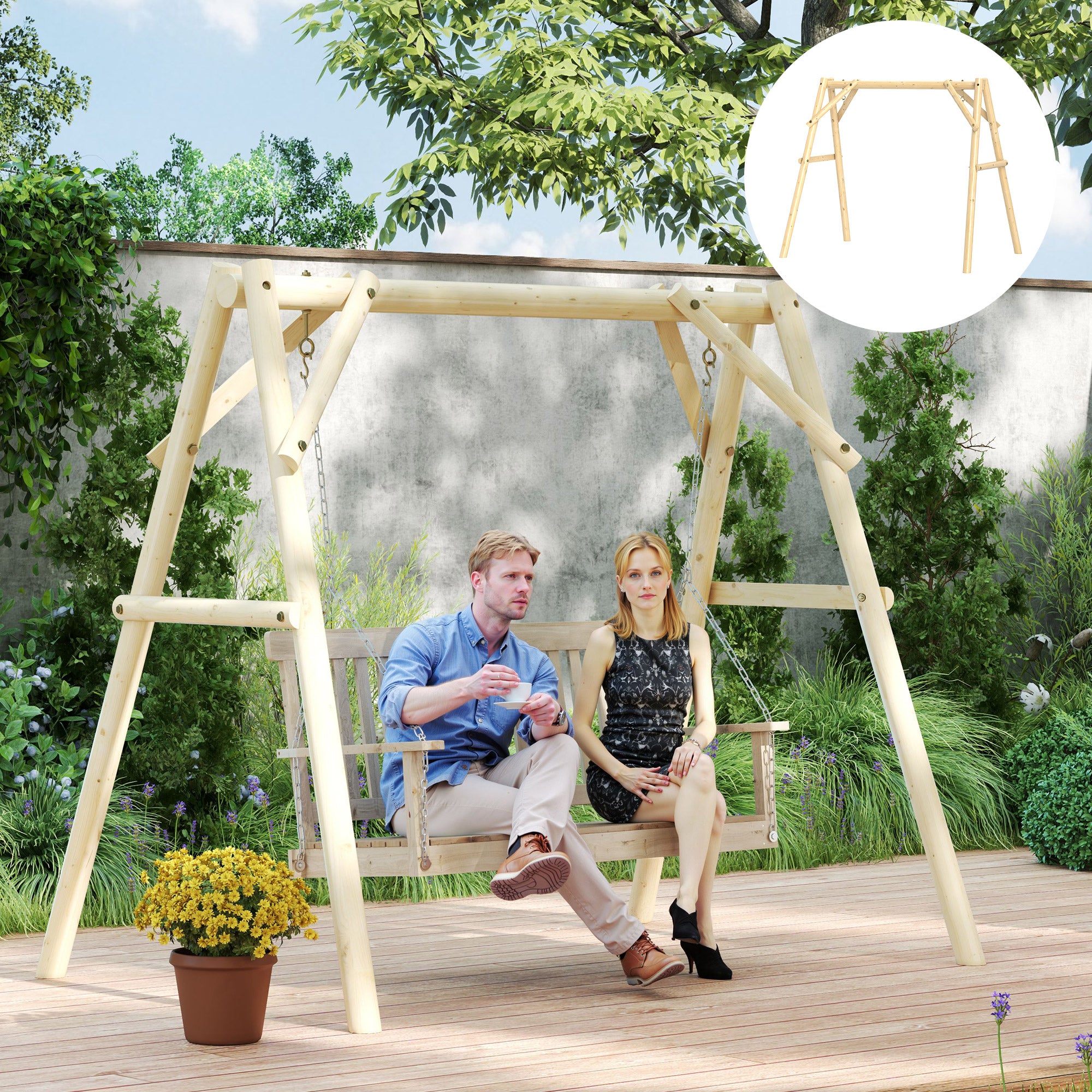 Pergola Swing Porch Swing Sets For Sale Outsunny 660 Lbs Porch