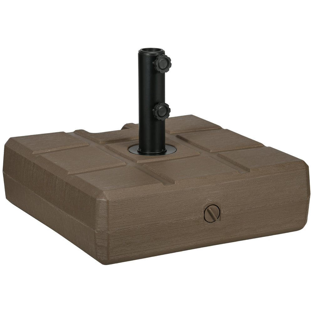 86 lbs. brown patio umbrella base with hidden wheels Amazon.com : Shademobile Heavy Duty Table Wheels, Bronze modern finish in blue adds a refined touch that blends seamlessly with a wide variety of outdoor furniture and decor styles YLLN 86 lbs. Outdoor Patio