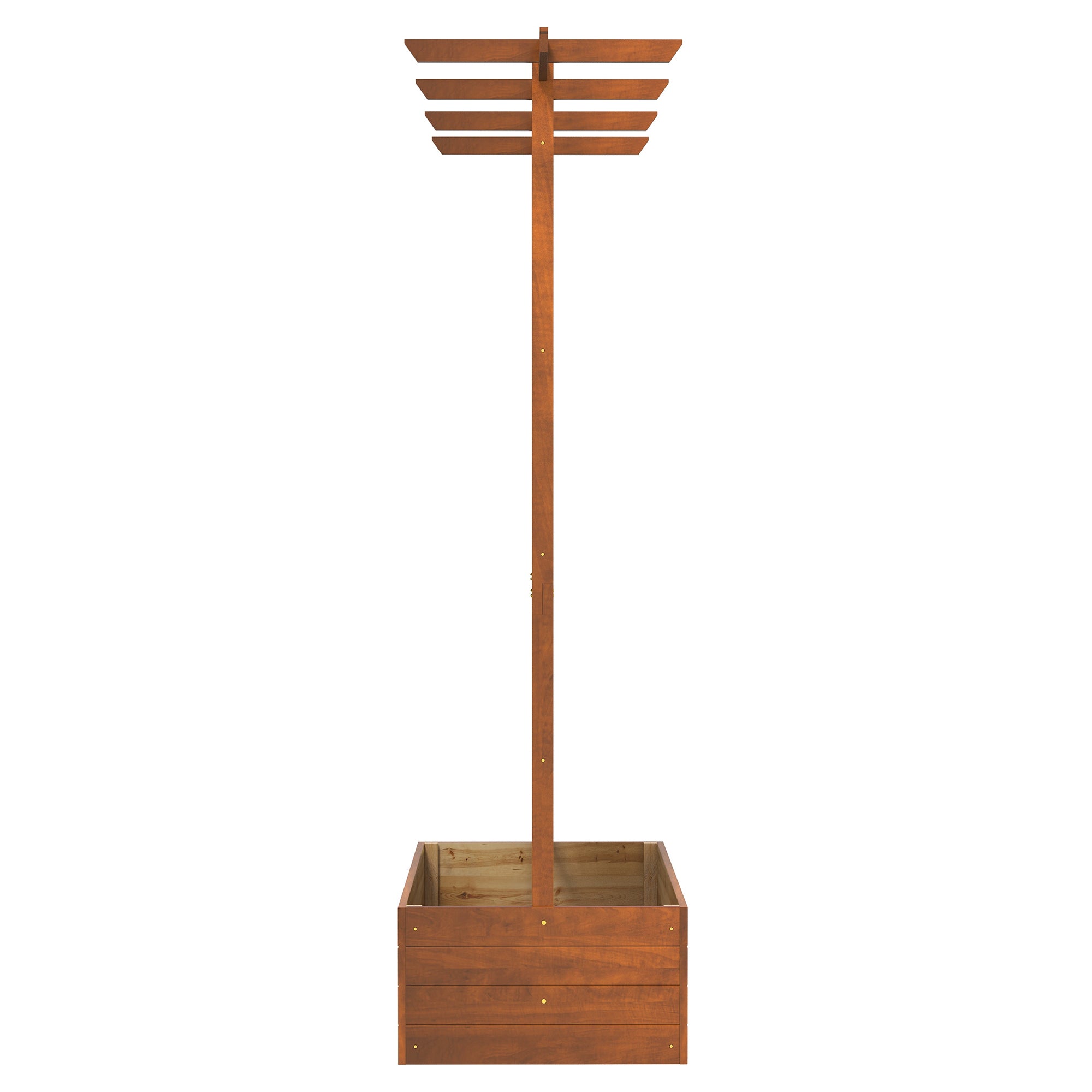 walmart wood trellis Outsunny Wooden Vertical Trellis Planter, Garden Delights for Vegetables, Herbs, and Flowers