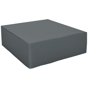 Patio Furniture Covers Waterproof, 600D Heavy Duty Oxford Outdoor Patio Cover, UV-Resistant Outdoor Lounge Chair Cover, 80.7" x 75.6" x 24", Grey