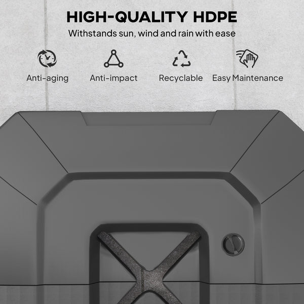 2-Piece Cantilever Offset Patio Umbrella Base Weight Set, 231 lb Heavy Duty Fillable Outdoor Offset Umbrella Weights with Easy-Fill Spouts for Water or Sand for Garden, Backyard, Black