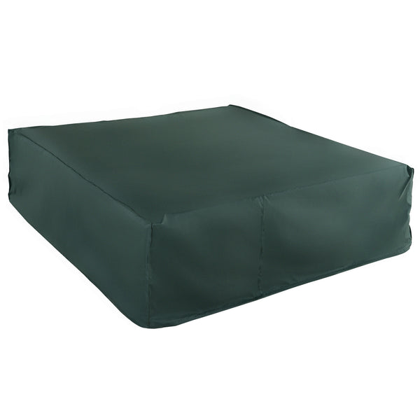7.5 x 7.5FT Large Patio Garden Furniture Set Cover 600D Oxford Square Waterproof, Green