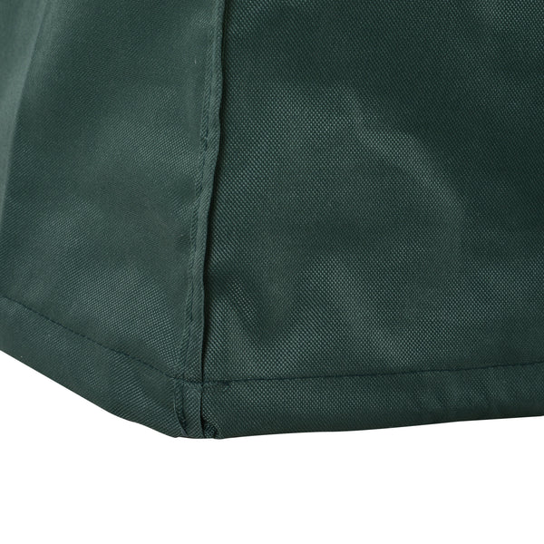 7.5 x 7.5FT Large Patio Garden Furniture Set Cover 600D Oxford Square Waterproof, Green