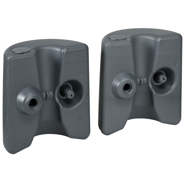 Gazebo Weights Set of 4 with Lock Design for Wind Resistance, 48KG Stably Secure Weights for Tent Gazebo Umbrella, Water or Sand Filled