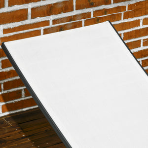 Lounge Chair Outdoor Set of 2 with Wheels, 5-Position Reclining Chaise Lounge Tanning Chair, Breathable Mesh Sun Lounger for Patio, Backyard, Beach, Poolside, Cream White