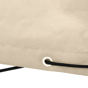 Patio Furniture Covers, Waterproof, Windproof and Anti-UV 300D Oxford Fabric Large Outdoor Furniture Cover for Outdoor Sectional Sofa Set, 97" x 65" x 26", Beige