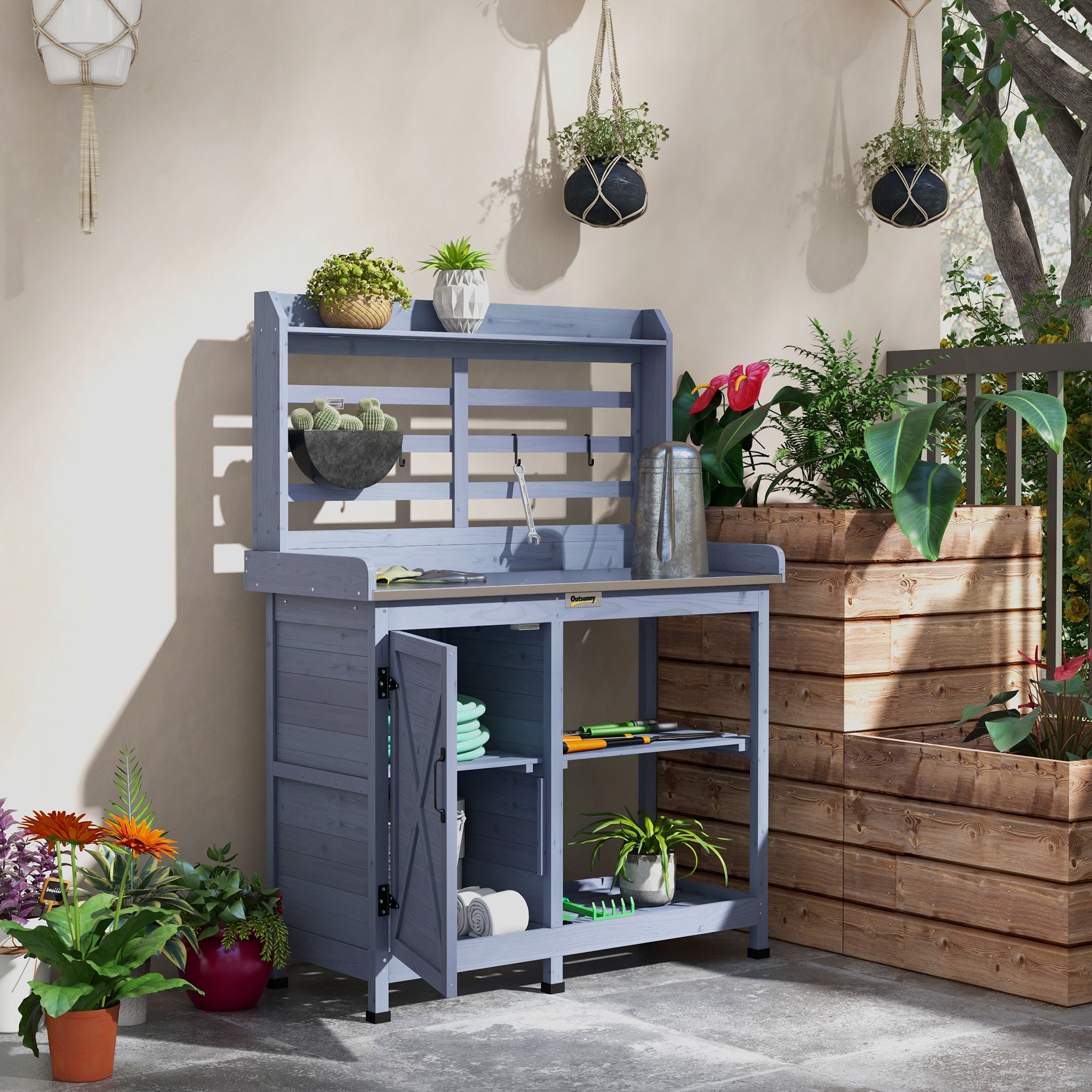 Outsunny Potting Bench