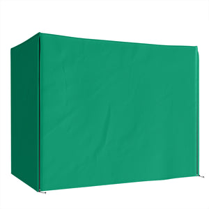 3 Seater Garden Swing Cover, Waterproof Swing Chair Cover, Windproof and Anti-UV 420D Outdoor Swing Bench Cover with Zip, 220 x 125 x 172cm, Green