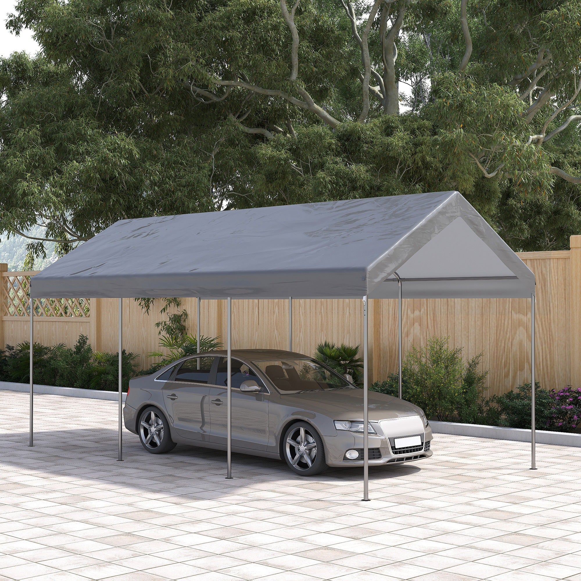 Outsunny 10' x 20' Adjustable Height Portable Canopy Tent