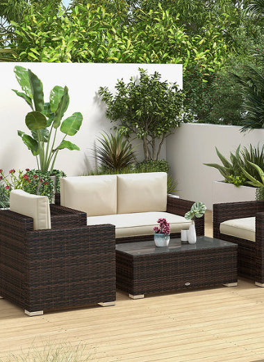Experience Mediterranean Elegance with Outsunny's Outdoor Collection