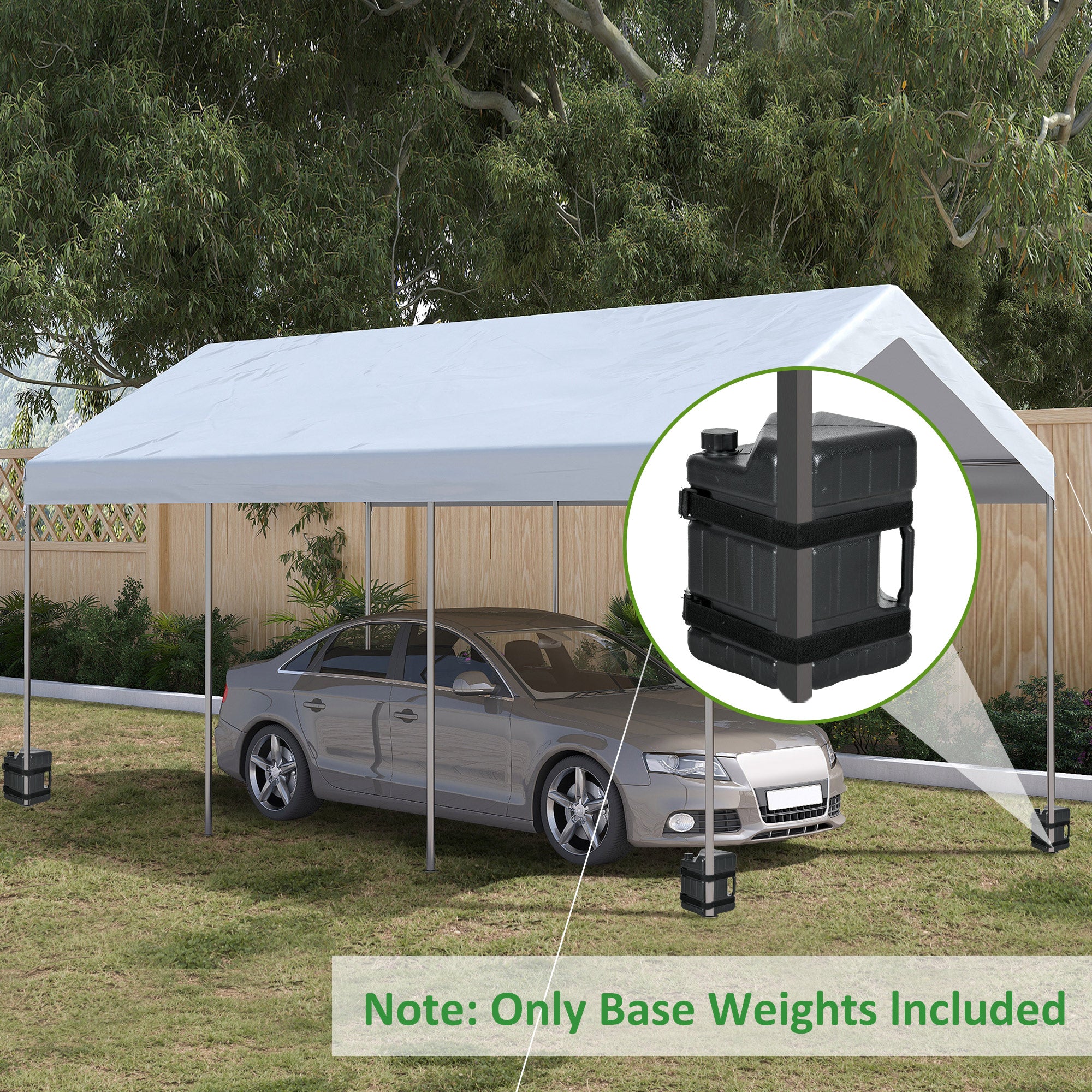 weights for tent Outsunny Heavy-Duty Canopy Weights: Secure Your Tent with Ease