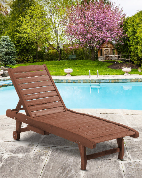 Wooden Lounge Chair