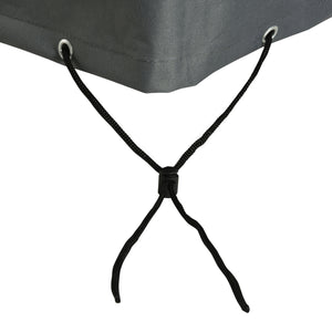 Patio Furniture Covers Waterproof, 600D Heavy Duty Oxford Outdoor Patio Cover, UV-Resistant Outdoor Lounge Chair Cover, 80.7" x 75.6" x 24", Grey