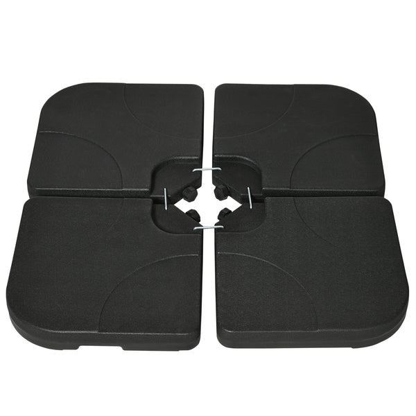 Weighted Umbrella Base Outsunny Pieces Banana Parasol Base Stand