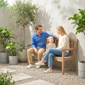 Wooden Garden Loveseat with Liftable Table and Hidden Storage Shelf, 2-3-Seater Outdoor Bench, Fir Wood Jack and Jill Garden Seat with Armrests for Patio, Porch, Teak