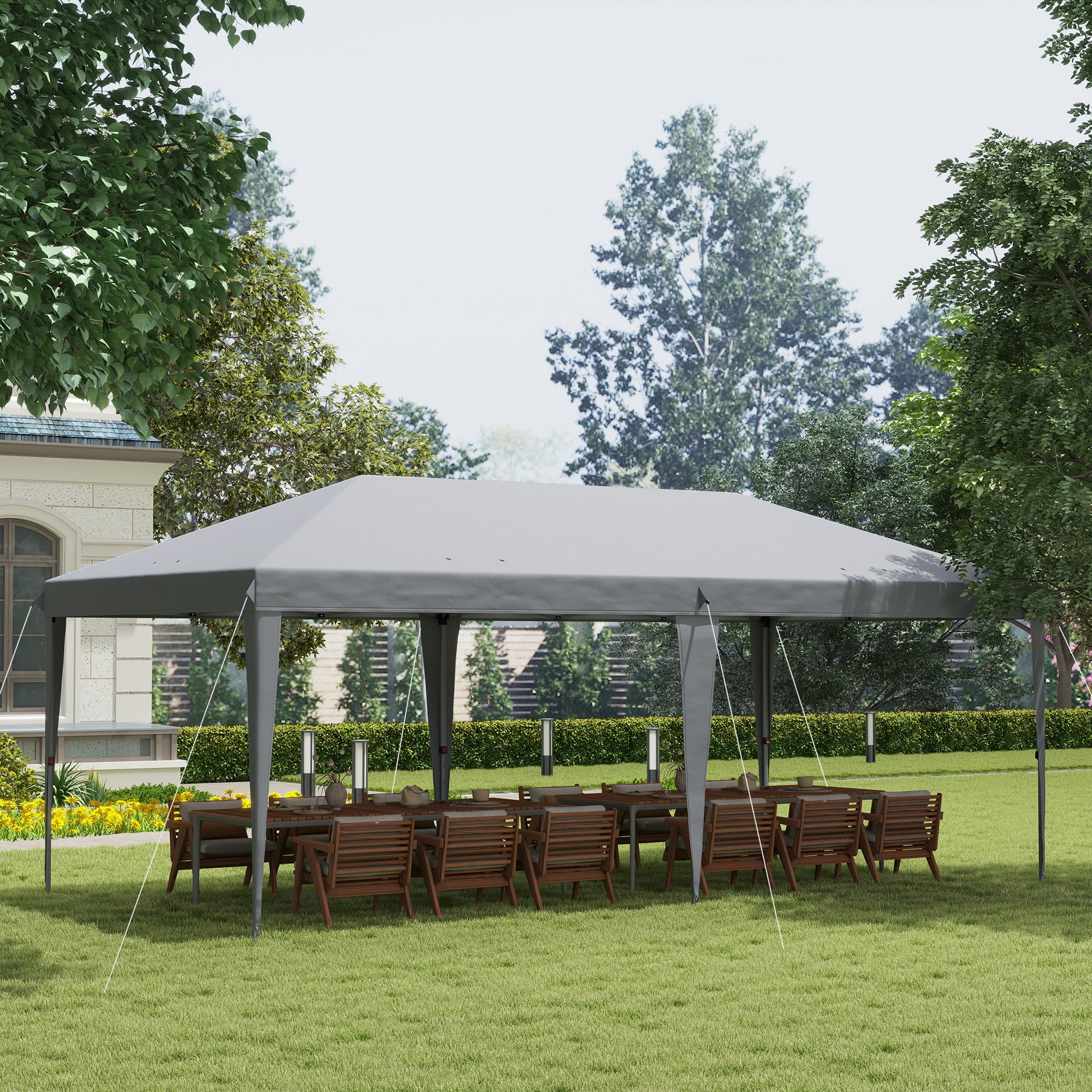 overkapping tent Outsunny Heavy Duty Pop-Up Canopy Tent