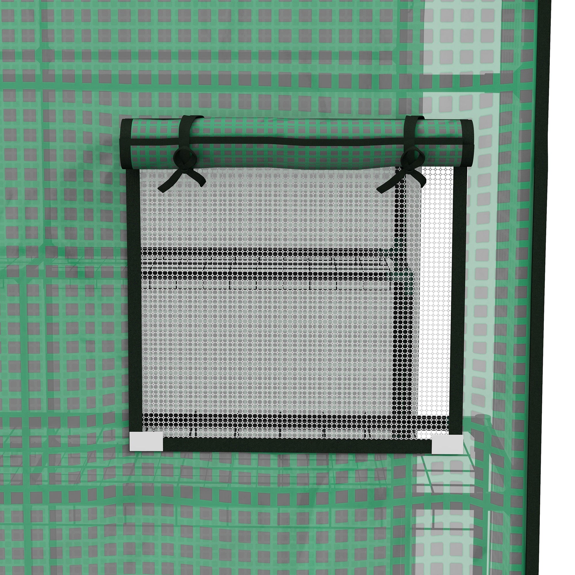 ★2022SS新作★GROVE★GR NET OPS Outsunny 10' x 3.5' x 7' Tunnel Greenhouse Outdoor Walk-In