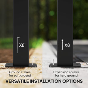 10' x 13' Retractable Pergola Canopy with Stronger Metal Frame, Outdoor Pergola Sun Shade Shelter for Garden, Patio, Backyard, Deck, Brown