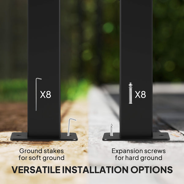 10' x 13' Retractable Pergola Canopy with Stronger Metal Frame, Outdoor Pergola Sun Shade Shelter for Garden, Patio, Backyard, Deck, Brown