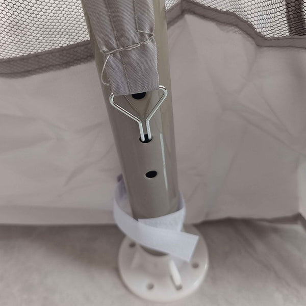 10' x 10' Canopy Tent, Party Tent with Mesh Netting and Double Tier Roof for Backyard, Garden, Patio, Outdoor, Grey