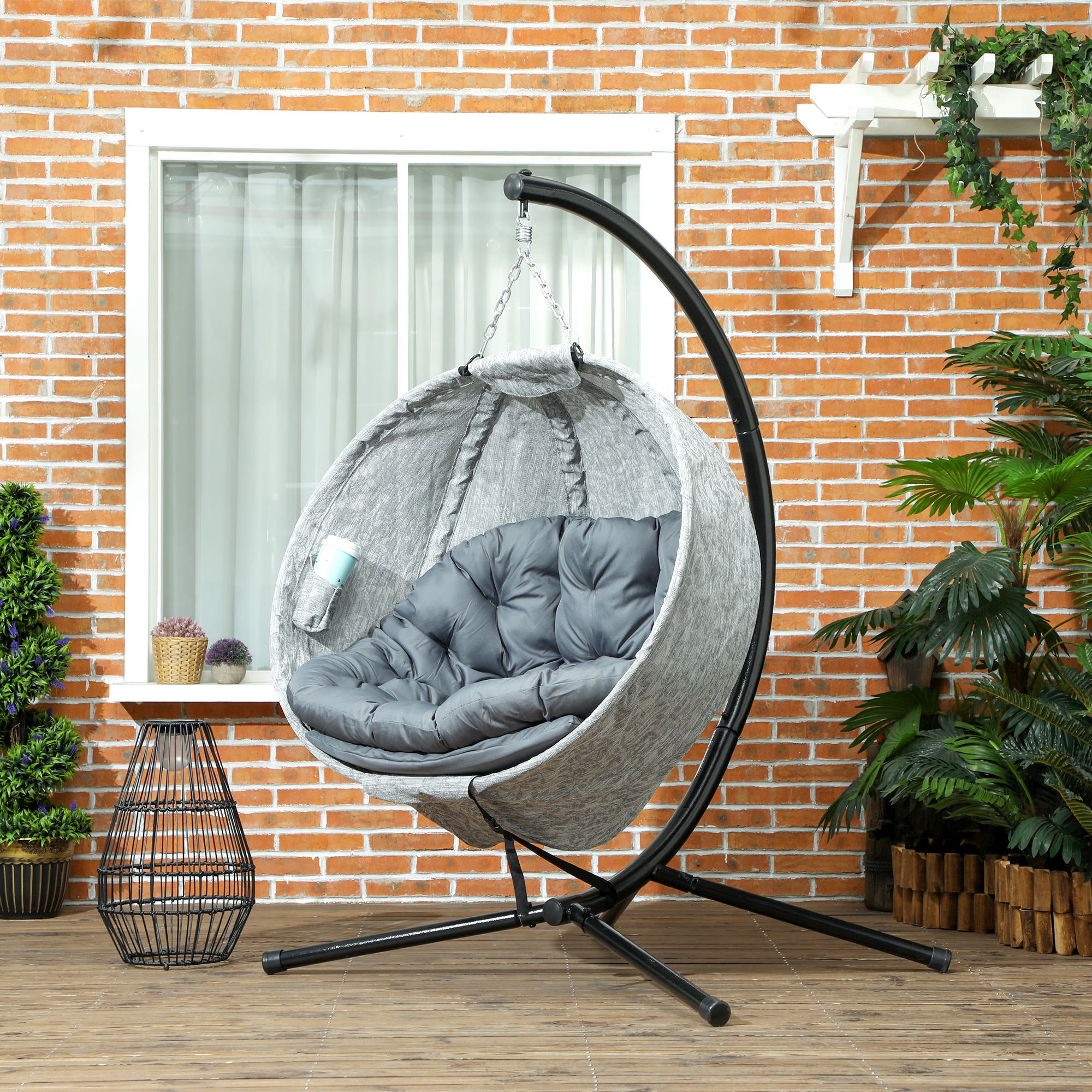 Hammock Chair Swing Hanging Egg Chair Outdoor Indoor Garden Swing