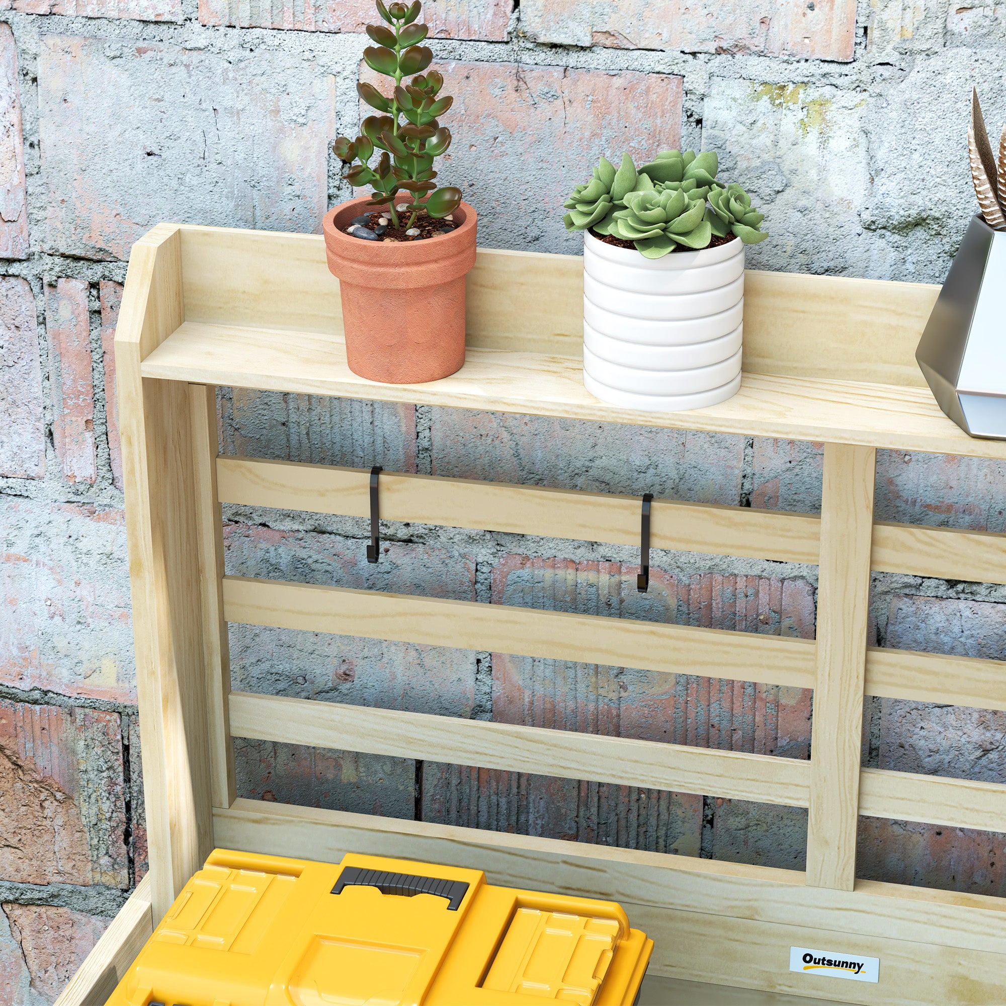 Outsunny Potting Bench - Thumbnail 5