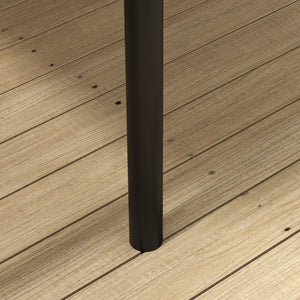 10' x 13' Gazebo Canopy Replacement, Outdoor Gazebo Cover Top Roof Replacement with Vents and Drain Holes, (TOP COVER ONLY), Cream White