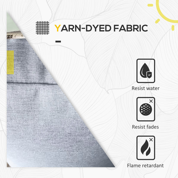 5 Pieces PE Rattan Garden Furniture Set, 4 Seater Garden Corner Sofa Set with Glass Coffee Table, Wicker Outdoor Furniture Set with Cushions for Patio Deck, Grey