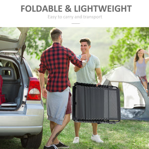 Folding Lounge Chair, Reclining Tanning Chair, Portable Sun Lounger with Adjustable Backrest and Removable Pillow for Patio, Garden, Beach, Grey