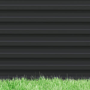 Galvanized Raised Garden Bed, 5' x 3' x 2' Large Outdoor Metal Planter Box, Standing Raised Bed for Growing Flowers, Herbs and Vegetables, Dark Grey
