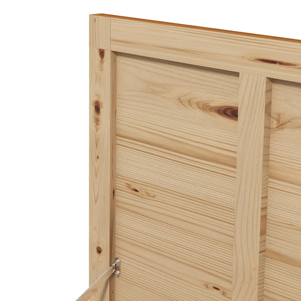47 Gallon Outdoor Storage Box, Wooden Deck Box Garden Storage Container with 2 Safety Hinges for Balcony, Porch, Poolside, 51.2" x 19.7" x 17.7", Light Brown