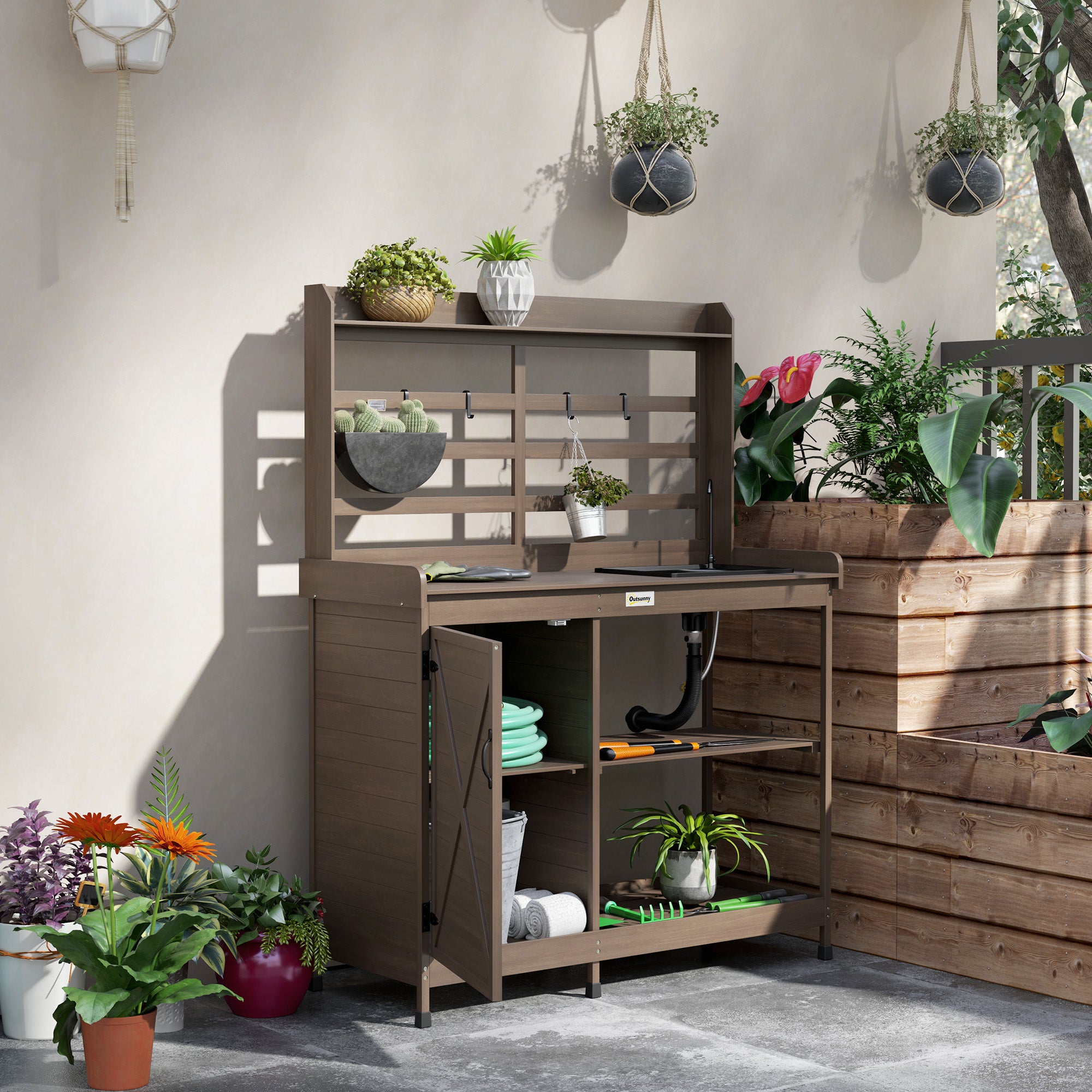 Outsunny Potting Bench