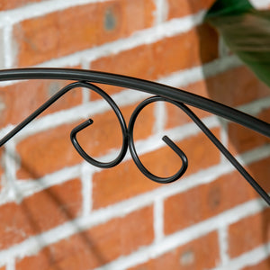 Garden Fence, 4 Pack Metal Fence Panels, 11.5' Animal Barrier & Decorative Border Flower Edging for Yard, Landscape, Patio, Outdoor Décor, 43" H, Curved Scrollworks