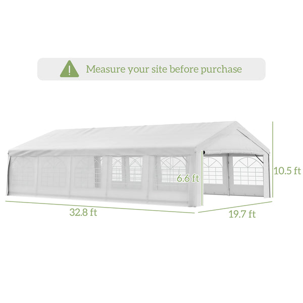 party tent purchase Heavy Duty 20' x 32' Party Tent - Versatile, Durable