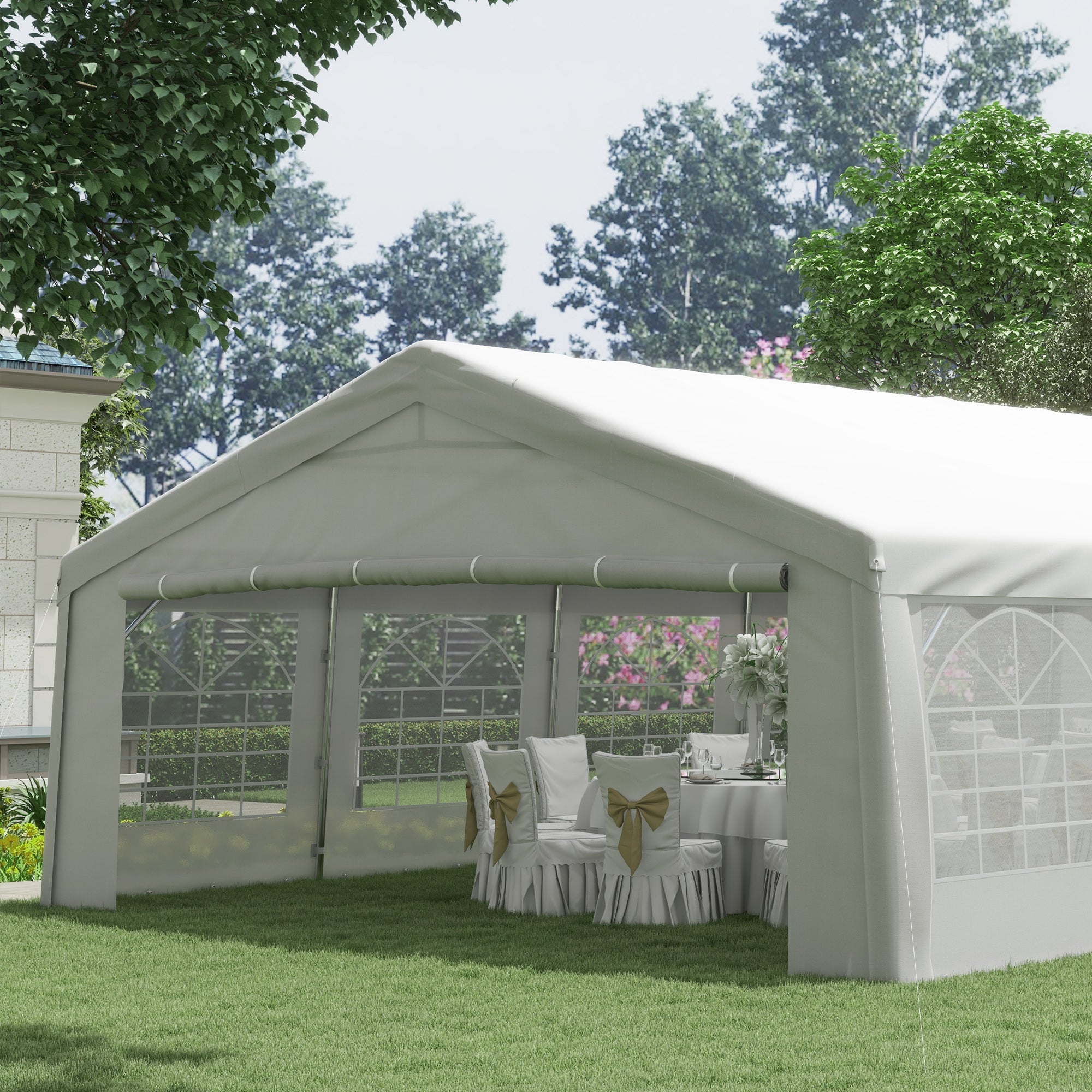 Bestel Partytent 3×6 m Donkerblauw Bestel Partytent 3×6 m Donkerblauw