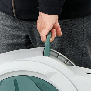 Retractable Garden Hose Reel, 1/2 in x 65ft Wall Mounted Water Hose Reel with 7- Function Sprayer Nozzle, Auto Rewind, Any Length Lock, 180° Swivel Bracket, Green