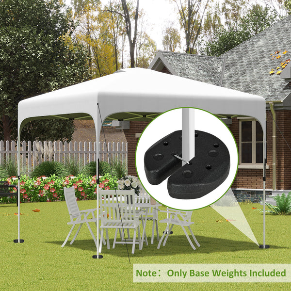 Gazebo Weights Set of 4, 12KG Weights for Gazebo Legs with Reinforce Pins and Carry Belt, for Gazebos Shelters Marquees Tents
