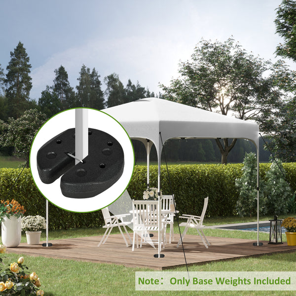 Gazebo Weights Set of 4, 12KG Weights for Gazebo Legs with Reinforce Pins and Carry Belt, for Gazebos Shelters Marquees Tents