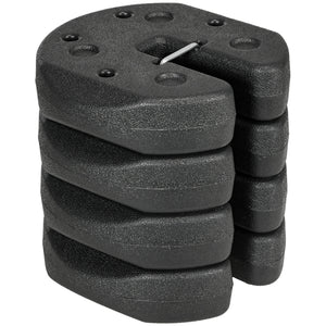 Gazebo Weights Set of 4, Total 12KG Weights for Gazebo Legs with Reinforce Pins and Carry Belt, for Gazebos Shelters Marquees Tents